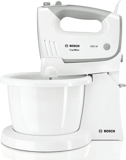 Bosch Μίξερ με Πλαστικό Κάδο 1.5lt Λευκό 450W - Image 2