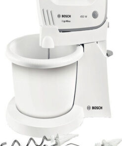 Bosch Μίξερ με Πλαστικό Κάδο 1.5lt Λευκό 450W
