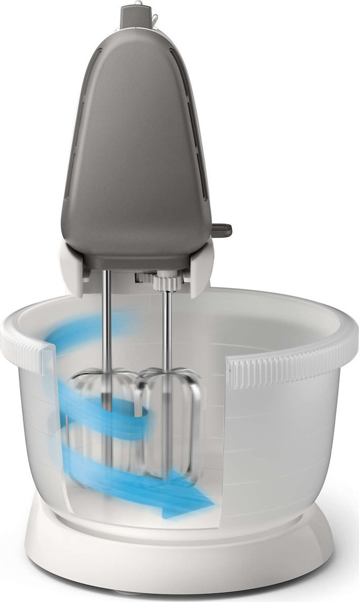 Philips 5000 Series Μίξερ με Πλαστικό Κάδο 3lt Λευκό 450W - Image 3