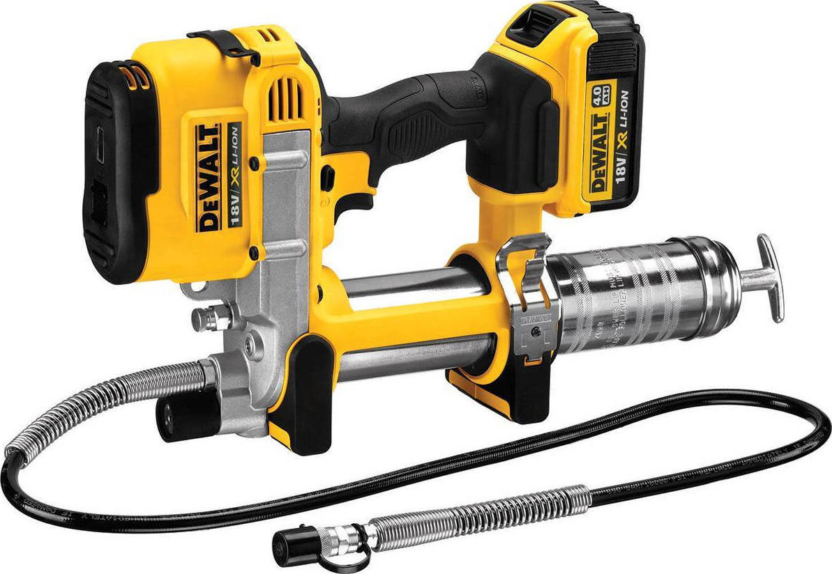 Dewalt DCGG571M1 Ηλεκτρικό Πιστόλι Γράσου Μπαταρίας Λιθίου 20V 1x4Ah με Θήκη - Image 2