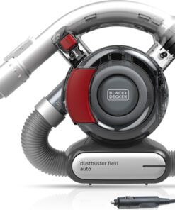 Alternative view of Black & Decker Σκουπάκι Αυτοκινήτου Στερεών με Ισχύ 12.5W & Καλώδιο Αναπτήρα 12V Γκρι