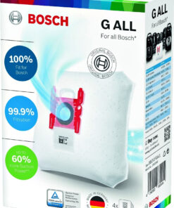 Bosch BBZ41FGALL Σακούλες Σκούπας 4τμχ Συμβατή με Σκούπα Bosch / Siemens