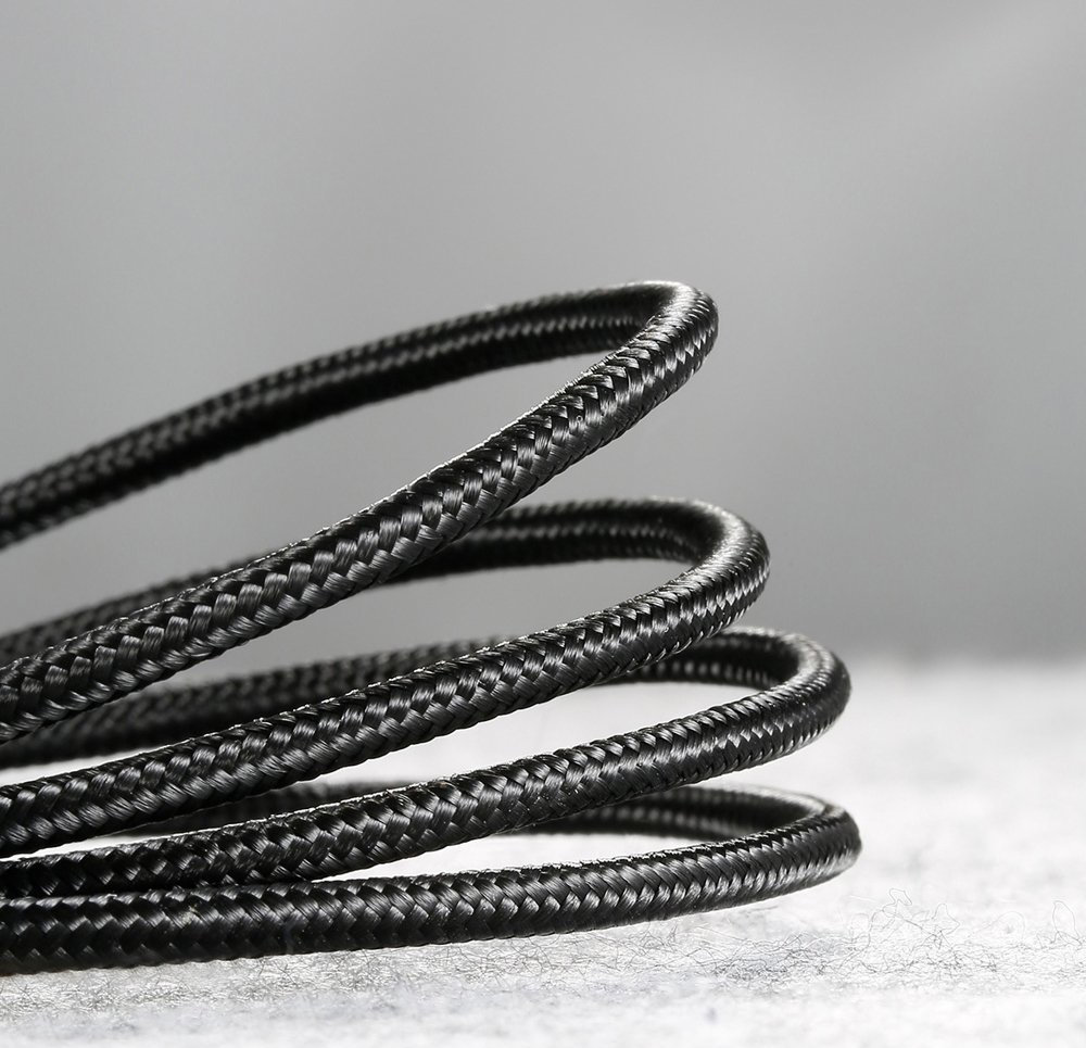 Baseus Cafule Braided USB 2.0 to micro USB Cable Μαύρο/Κόκκινο 2m (CAMKLF-C91) - Image 4