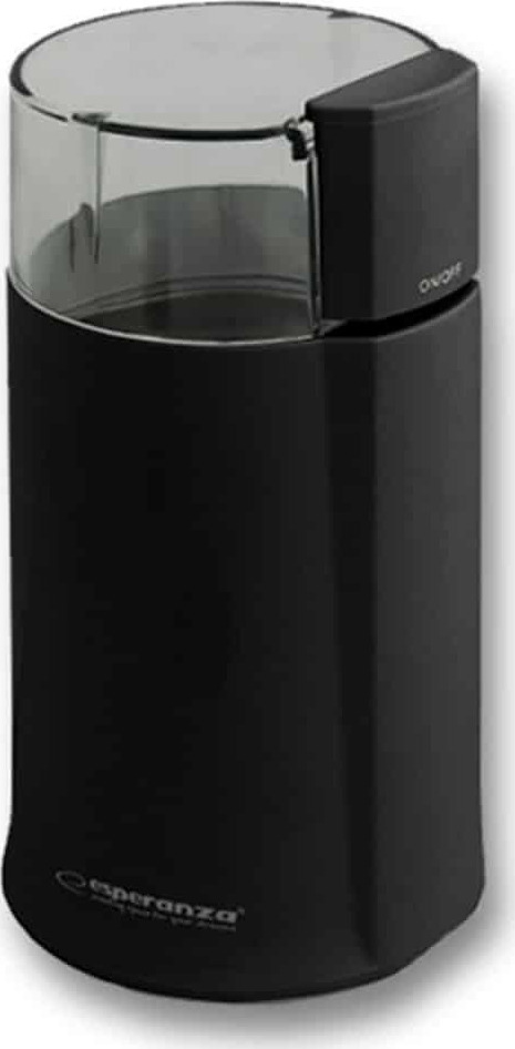 Esperanza EKC001K Ηλεκτρικός Μύλος Καφέ 160W με Χωρητικότητα 50gr Μαύρος