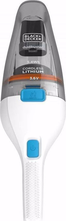 Black & Decker NVC115JL Επαναφορτιζόμενο Σκουπάκι Χειρός 3.6V Λευκό - Image 2