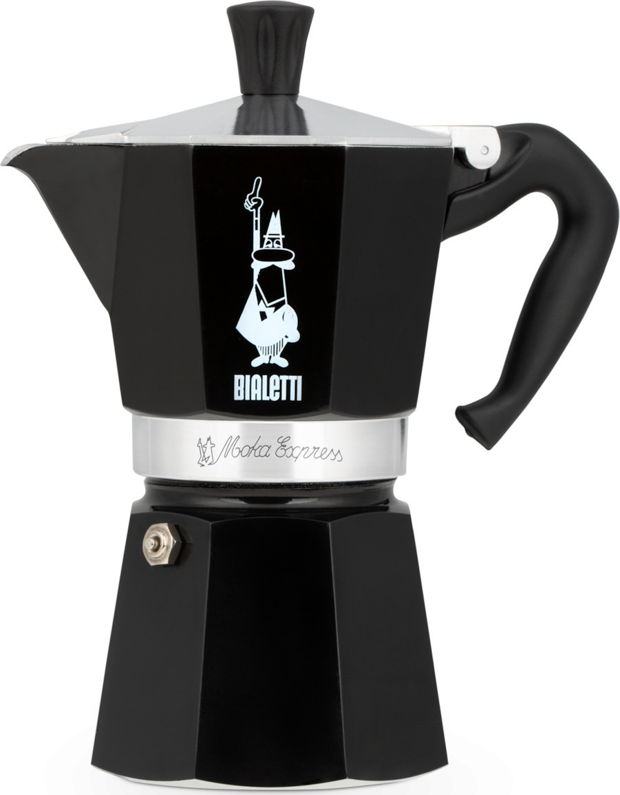 Bialetti Moka Express Μπρίκι Espresso 3cups Μαύρο - Image 2