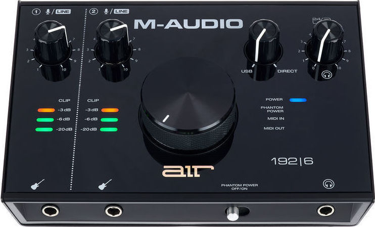 M-Audio Εξωτερική Επαγγελματική Κάρτα Ήχου AIR 192|6 Συνδεσιμότητα USB - Image 3