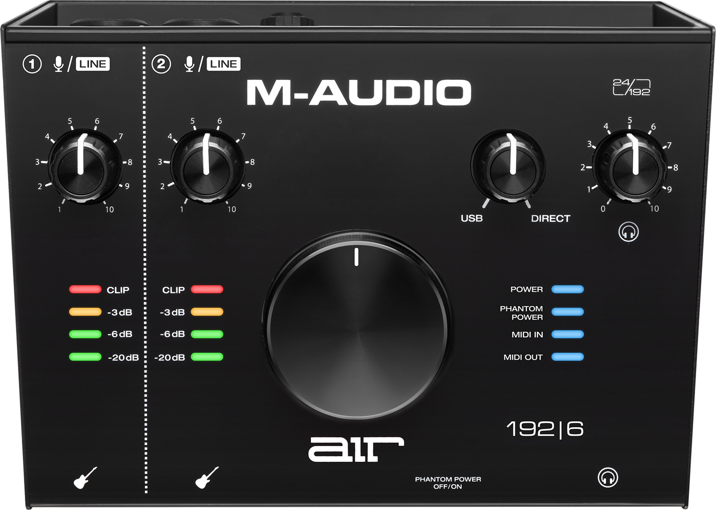 M-Audio Εξωτερική Επαγγελματική Κάρτα Ήχου AIR 192|6 Συνδεσιμότητα USB
