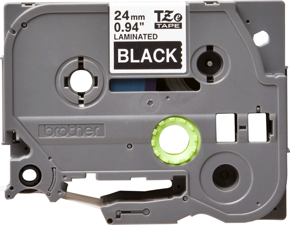 Brother TZE-355 Ταινία Ετικετογράφου 8m x 24mm σε Μαύρο Χρώμα - Image 3