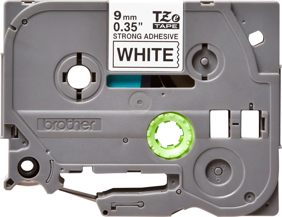 Brother TZE-S221 Ταινία Ετικετογράφου 8m x 9mm σε Λευκό Χρώμα - Image 2