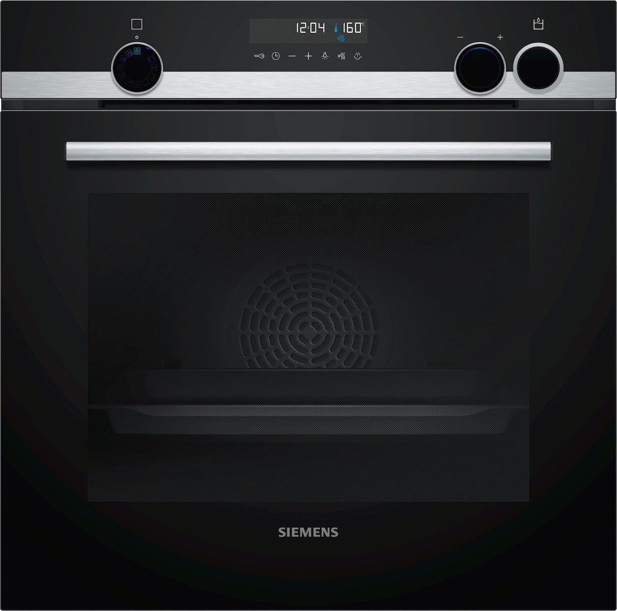 Siemens HR538ABS1 Φούρνος άνω Πάγκου 71lt Π59.4εκ. Μαύρος