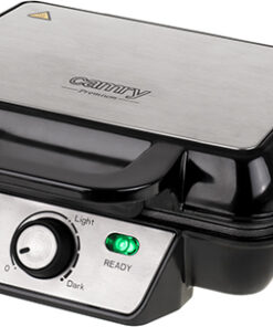 Camry CR-3046 Βαφλιέρα 2 Θέσεων σε Ορθογώνιο Σχήμα 1000W