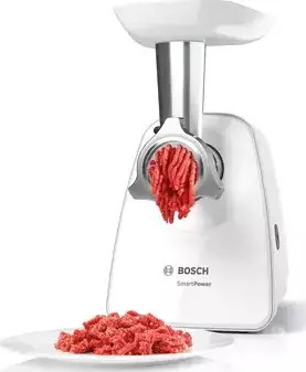 Bosch Μηχανή Άλεσης Κιμά / Ντομάτας 1500W Λευκή - Image 3
