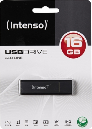 Intenso Alu Line 16GB USB 2.0 Stick Γκρι - Image 4