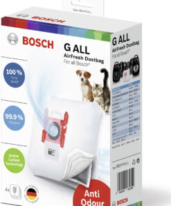 Bosch BBZAFGALL Σακούλες Σκούπας 4τμχ Συμβατή με Σκούπα Bosch / Siemens