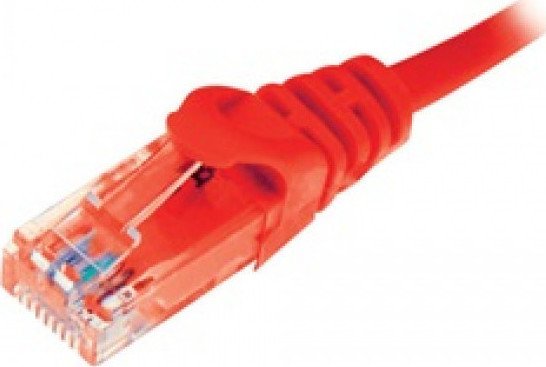 Lanberg U/UTP Cat.6 Καλώδιο Δικτύου Ethernet 2m Κόκκινο 1τμχ (PCU6-10CC-0200-R)