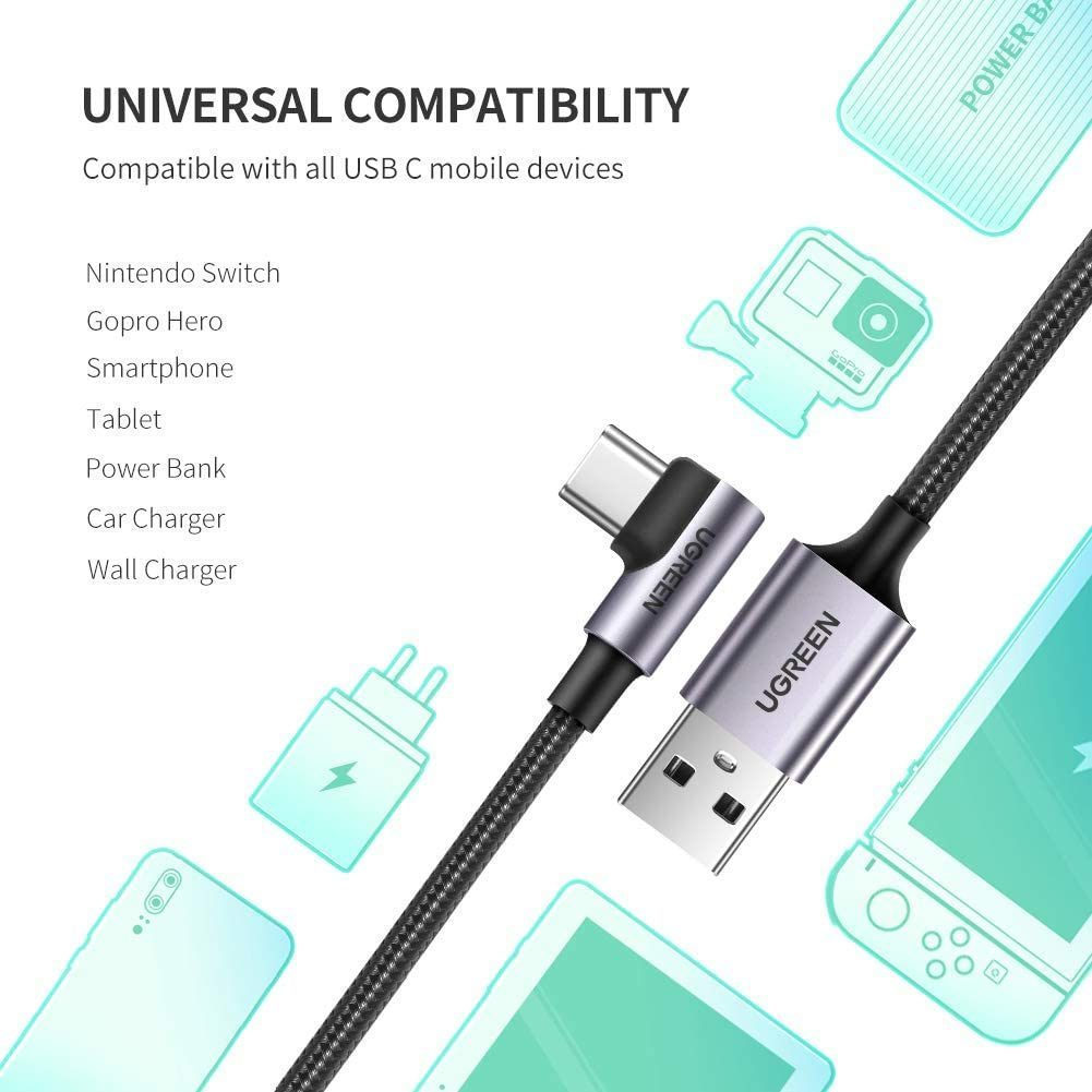Ugreen US284 USB 2.0 USB-C male - USB-A 1m (50941) - Image 10