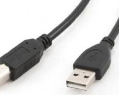 Alternative view of Cablexpert USB 2.0 Cable USB-A male - USB-B male 3m (CCP-USB2-AMBM-10)