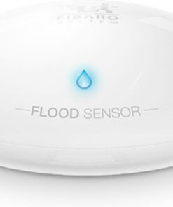 Fibaro Αισθητήρας Πλημμύρας Μπαταρίας σε Λευκό Χρώμα FGFS-101