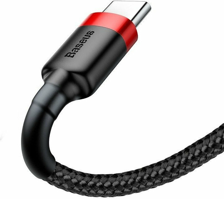 Baseus Cafule Braided USB 2.0 Cable USB-C male - USB-A Μαύρο 2m (CATKLF-C91) - Image 5