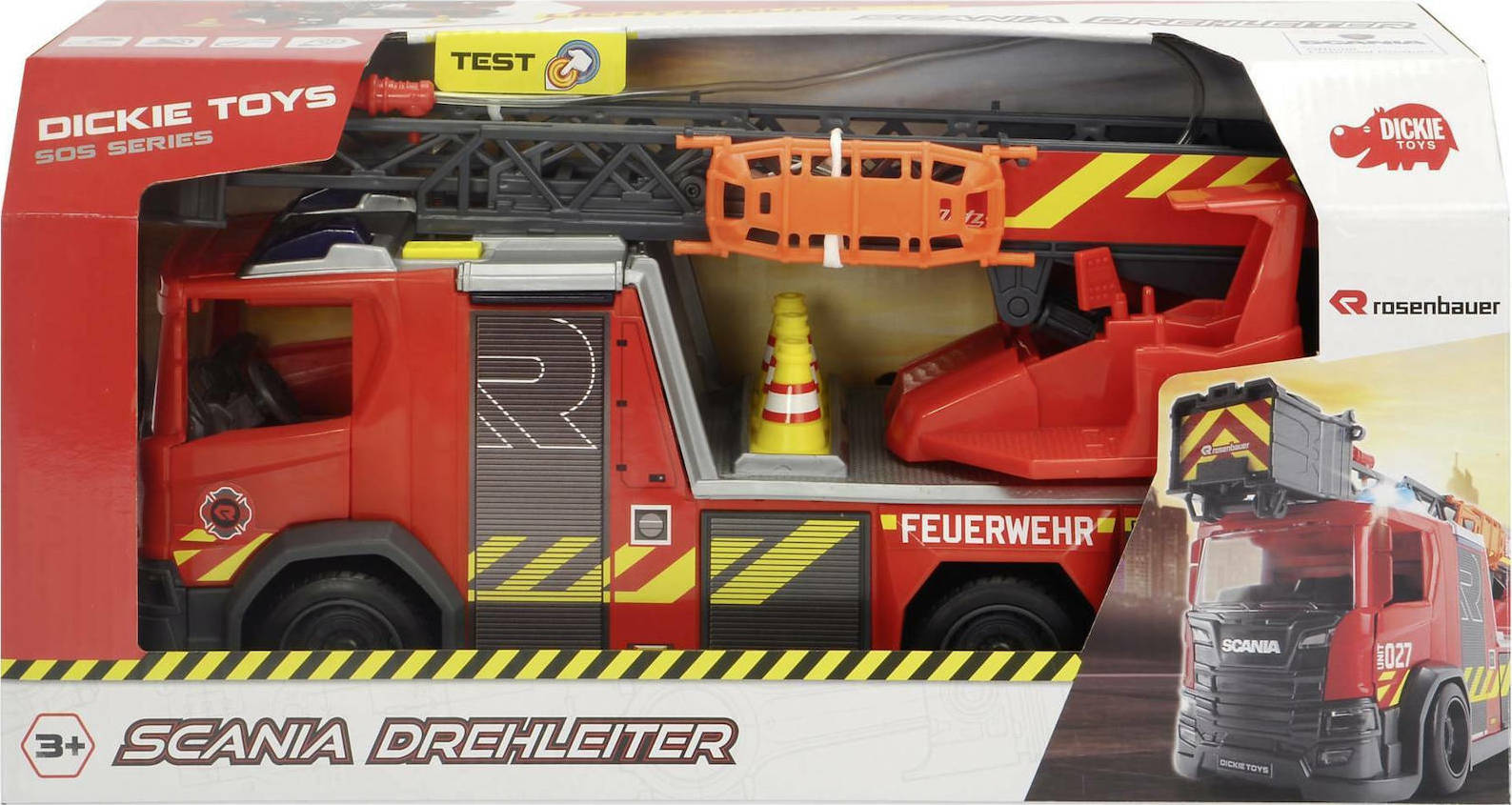 Dickie Scania Turntable Ladder για 3+ Ετών