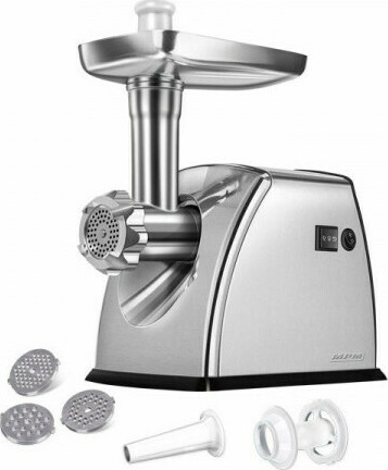 MPM Μηχανή Άλεσης Κιμά 1800W Ασημί - Image 2