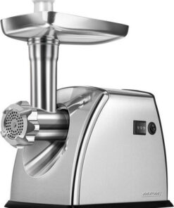 MPM Μηχανή Άλεσης Κιμά 1800W Ασημί