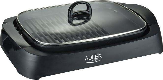 Adler AD-6610 Ψησταριά Σχάρας & Λείας Πλάκας 3000W