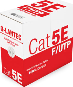 A-LAN F/UTP Cat.5e Καλώδιο Δικτύου Ethernet χωρίς ακροδέκτες 305m Γκρι