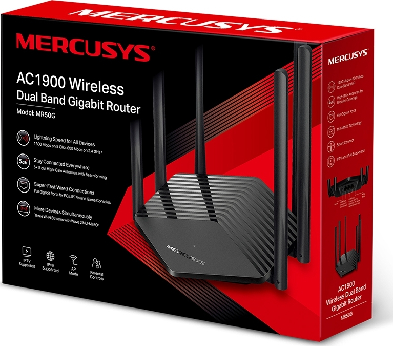 Mercusys MR50G v1 Ασύρματο Router - Image 3