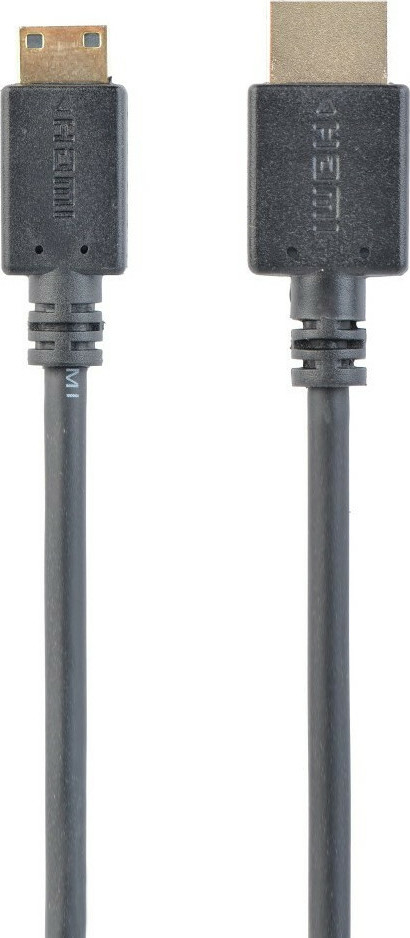 Cablexpert HDMI 1.4 HDMI male - mini HDMI male 1.8m Μαύρο (CC-HDMI4C-6) - Image 2