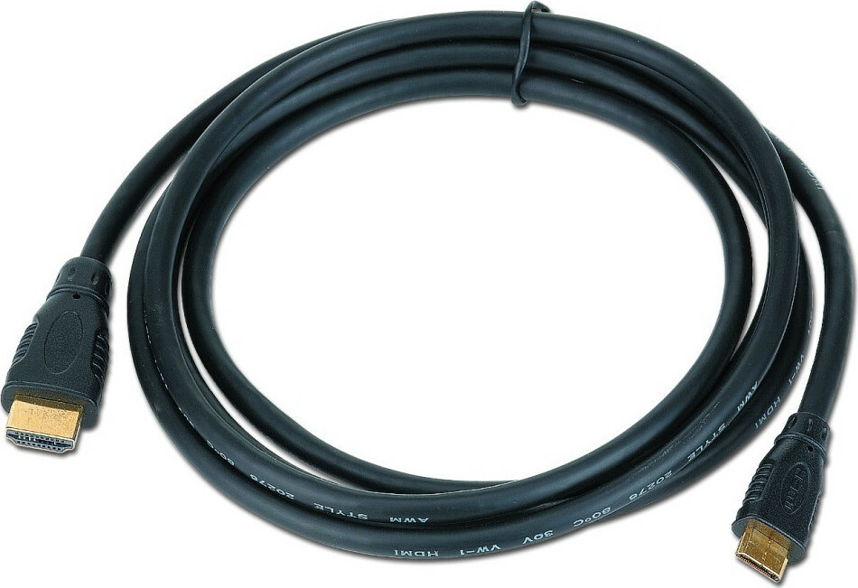 Cablexpert HDMI 1.4 HDMI male - mini HDMI male 1.8m Μαύρο (CC-HDMI4C-6) - Image 3