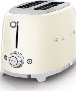 Alternative view of Smeg TSF01CREU Φρυγανιέρα 2 Θέσεων 950W Μπεζ
