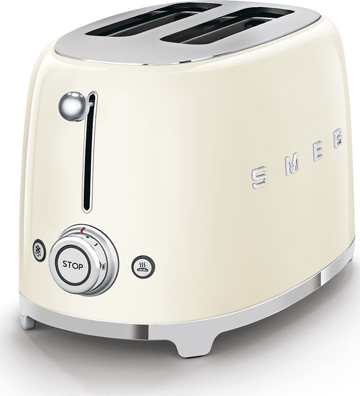 Smeg TSF01CREU Φρυγανιέρα 2 Θέσεων 950W Μπεζ - Image 2