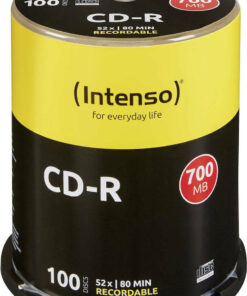 Alternative view of Intenso Εγγράψιμα CD-R 52x 700MB Cake Box 100τμχ