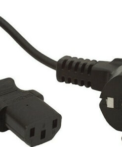 Alternative view of Cablexpert Schuko - IEC C13 Cable 10m Μαύρο (PC-186-VDE-10M)