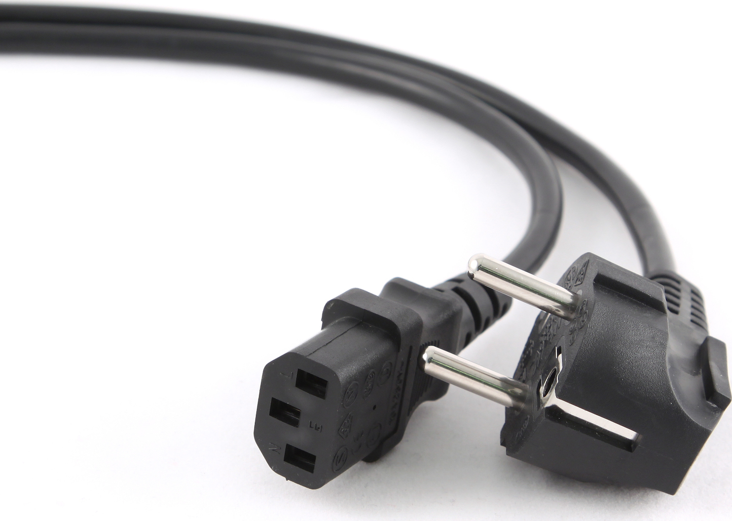 Cablexpert Schuko - IEC C13 Cable 10m Μαύρο (PC-186-VDE-10M) - Image 3
