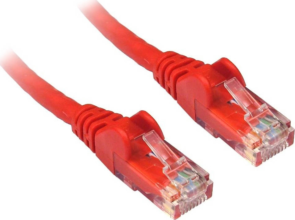 U/UTP Cat.5e Cable 0.25m Κόκκινο - Image 2