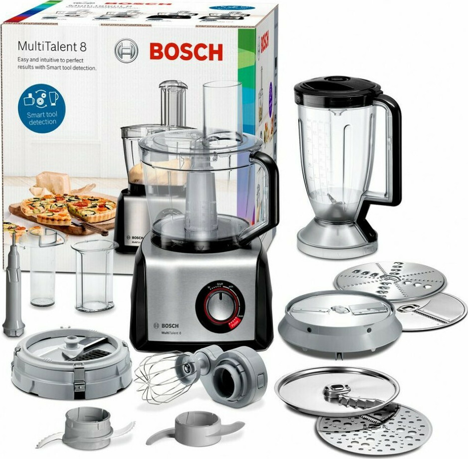 Bosch Πολυμίξερ 1250W με Κάδο 3.9lt και Κανάτα Μπλέντερ Μαύρο - Image 2
