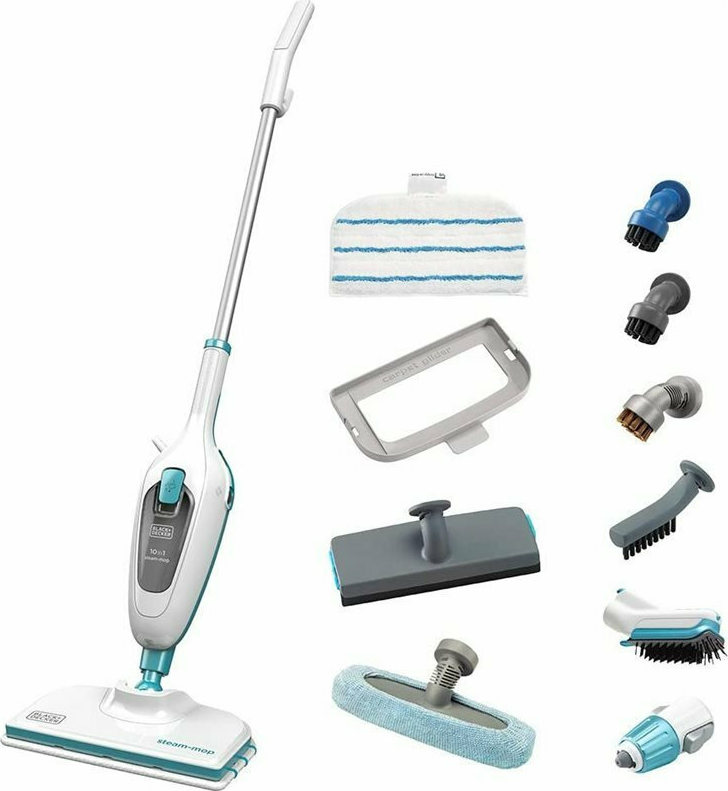 Black & Decker FSMH13E10 Ατμοκαθαριστής Πίεσης 3bar με Κοντάρι - Image 2