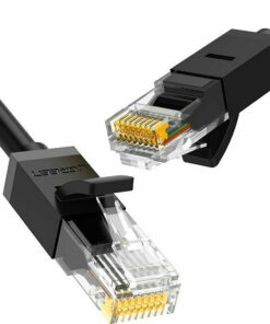 Ugreen U/UTP Cat.6 Καλώδιο Δικτύου Ethernet 5m Μαύρο 1τμχ (20162)