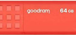Alternative view of GoodRAM UME3 64GB USB 3.0 Stick Πορτοκαλί