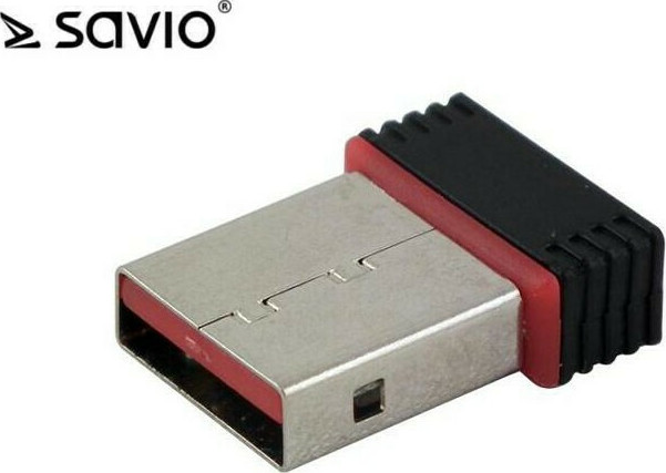 Savio CL-43 Ασύρματος USB Αντάπτορας Δικτύου 150Mbps - Image 2