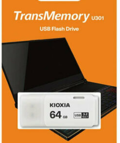 Alternative view of Kioxia TransMemory U301 64GB USB 3.2 Stick Λευκό