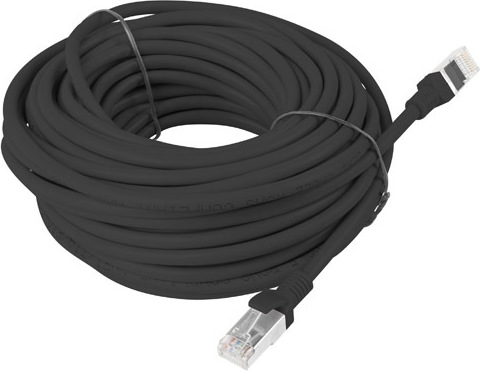 Lanberg U/UTP Cat.5e Καλώδιο Δικτύου Ethernet 15m Μαύρο (PCU5-10CC-1500-BK) - Image 2