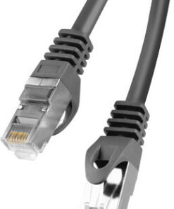 Lanberg S/FTP Cat.6 Cable 5m Μαύρο (PCF6-10CC-0500-BK)