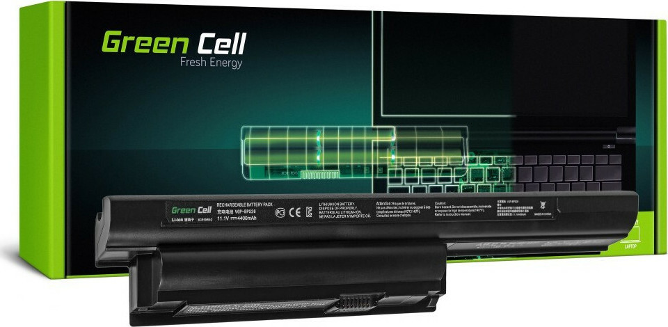 Green Cell Συμβατή Μπαταρία για Sony Vaio PCG-71811M/PCG-71911M με 4400mAh - Image 2