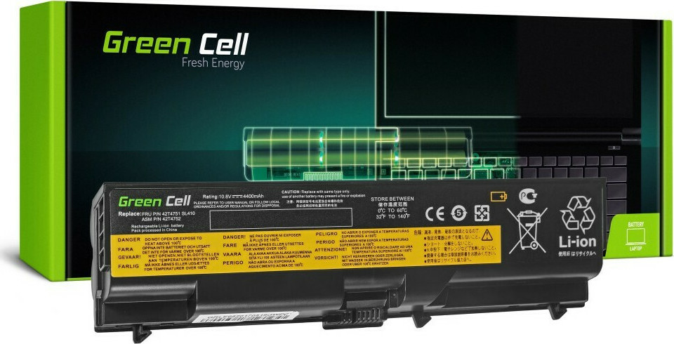 Green Cell Συμβατή Μπαταρία για Lenovo ThinkPad LE05 με 4400mAh (LE05) - Image 2