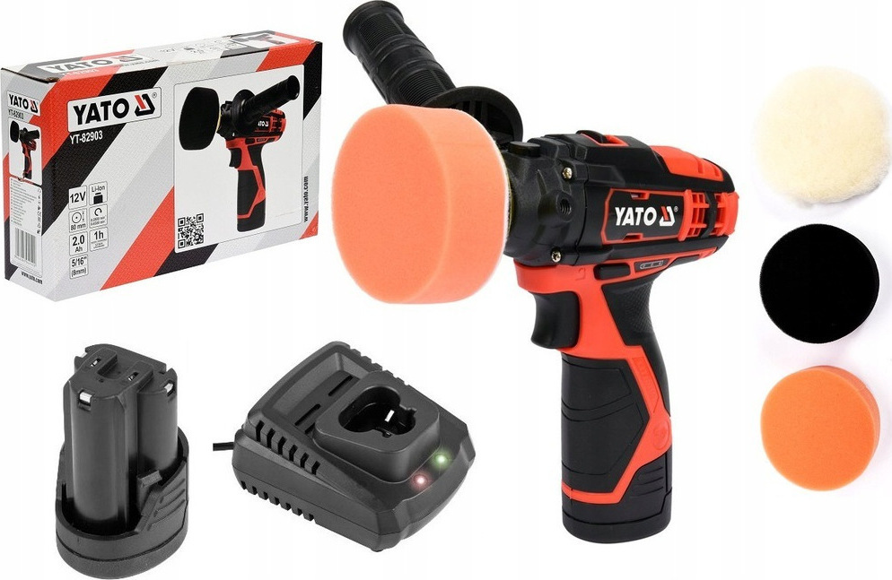 Yato YT-82903 Αλοιφαδόρος Brushless Μπαταρίας 12V 1x2Ah - Image 5