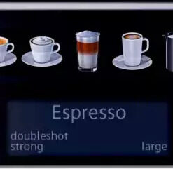Alternative view of Siemens Eq.6 Plus S400 Αυτόματη Μηχανή Espresso 1500W Πίεσης 19bar με Μύλο Άλεσης Μαύρη